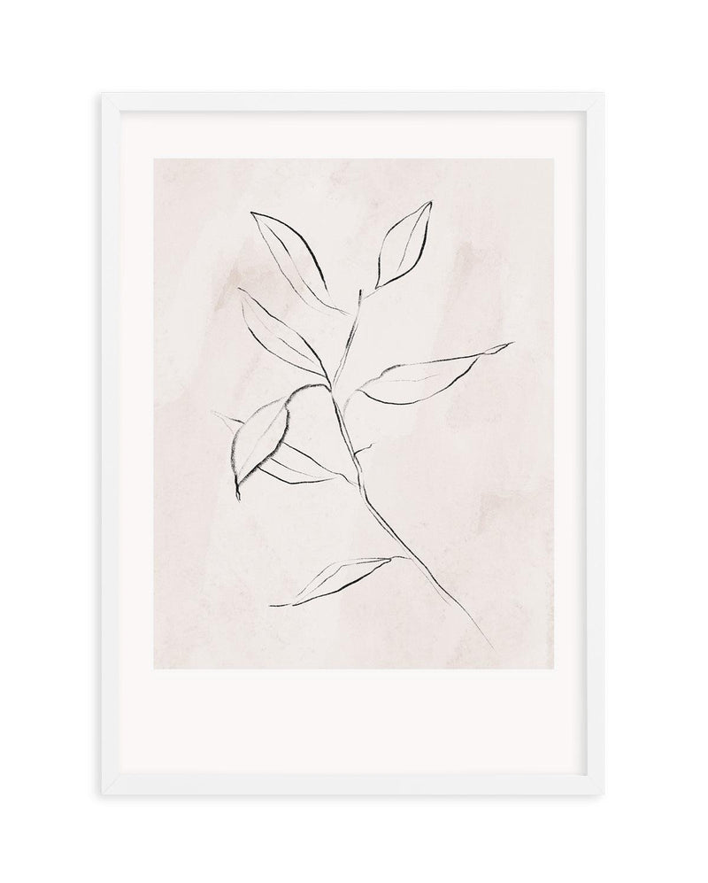 Le Jardin in Charcoal I Art Print-PRINT-Olive et Oriel-Olive et Oriel-A5 | 5.8" x 8.3" | 14.8 x 21cm-White-With White Border-Buy-Australian-Art-Prints-Online-with-Olive-et-Oriel-Your-Artwork-Specialists-Austrailia-Decorate-With-Coastal-Photo-Wall-Art-Prints-From-Our-Beach-House-Artwork-Collection-Fine-Poster-and-Framed-Artwork