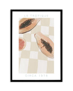 Le Tropique Art Print-PRINT-Olive et Oriel-Olive et Oriel-A5 | 5.8" x 8.3" | 14.8 x 21cm-Black-With White Border-Buy-Australian-Art-Prints-Online-with-Olive-et-Oriel-Your-Artwork-Specialists-Austrailia-Decorate-With-Coastal-Photo-Wall-Art-Prints-From-Our-Beach-House-Artwork-Collection-Fine-Poster-and-Framed-Artwork