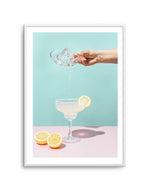 Lemon Margarita Art Print-PRINT-Olive et Oriel-Olive et Oriel-Buy-Australian-Art-Prints-Online-with-Olive-et-Oriel-Your-Artwork-Specialists-Austrailia-Decorate-With-Coastal-Photo-Wall-Art-Prints-From-Our-Beach-House-Artwork-Collection-Fine-Poster-and-Framed-Artwork