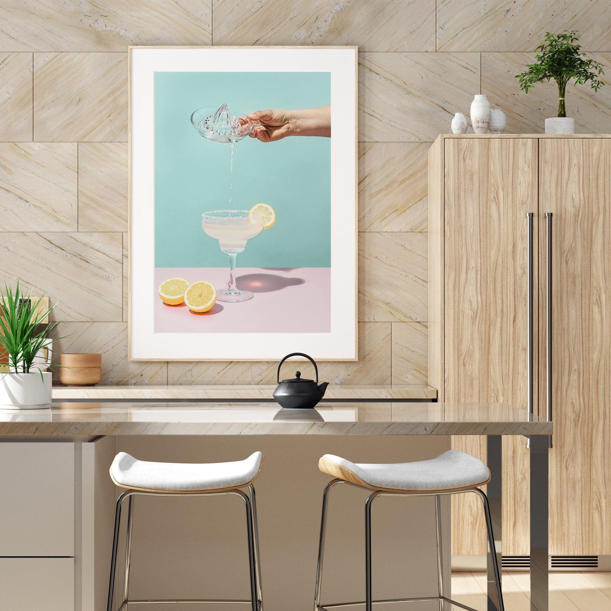 Lemon Margarita Art Print-PRINT-Olive et Oriel-Olive et Oriel-Buy-Australian-Art-Prints-Online-with-Olive-et-Oriel-Your-Artwork-Specialists-Austrailia-Decorate-With-Coastal-Photo-Wall-Art-Prints-From-Our-Beach-House-Artwork-Collection-Fine-Poster-and-Framed-Artwork