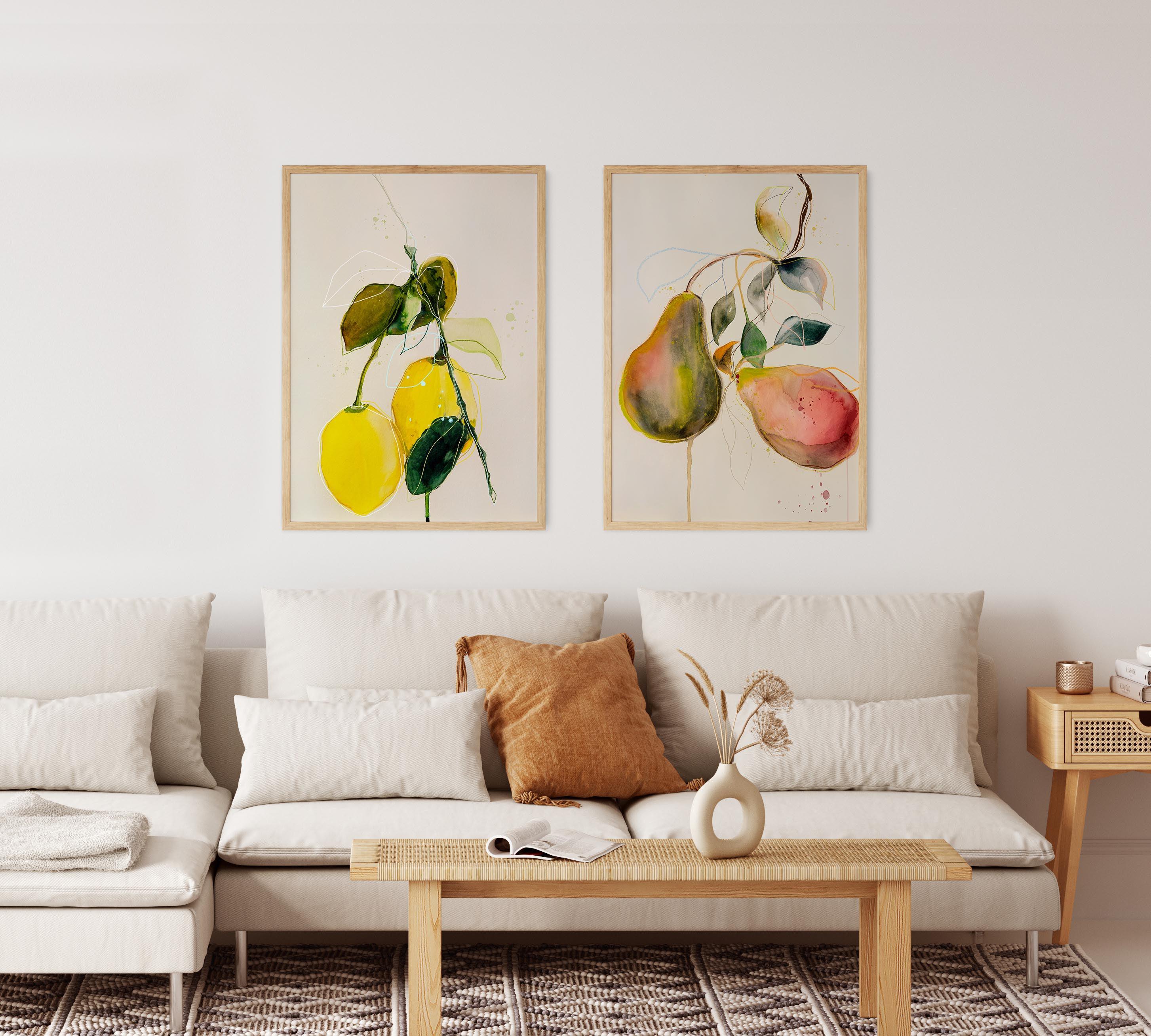 Lemon by Leigh Viner Art Print-PRINT-Olive et Oriel-Leigh Viner-Buy-Australian-Art-Prints-Online-with-Olive-et-Oriel-Your-Artwork-Specialists-Austrailia-Decorate-With-Coastal-Photo-Wall-Art-Prints-From-Our-Beach-House-Artwork-Collection-Fine-Poster-and-Framed-Artwork