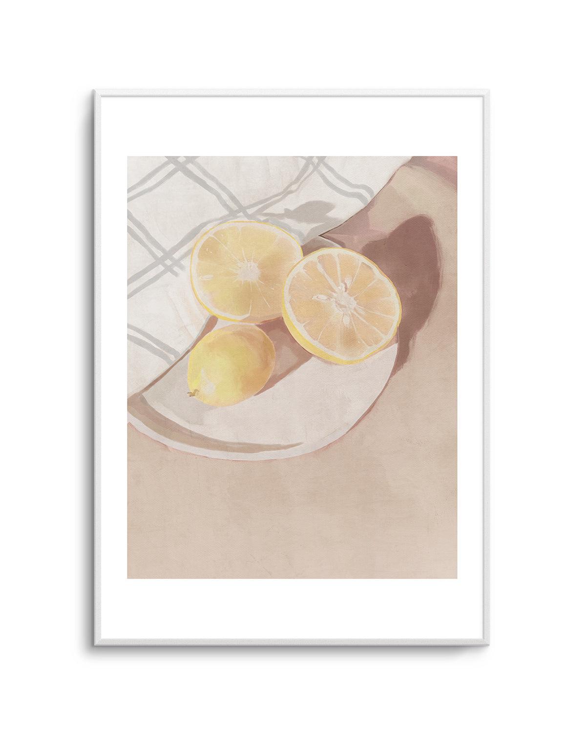 Lemons Art Print-PRINT-Olive et Oriel-Olive et Oriel-Buy-Australian-Art-Prints-Online-with-Olive-et-Oriel-Your-Artwork-Specialists-Austrailia-Decorate-With-Coastal-Photo-Wall-Art-Prints-From-Our-Beach-House-Artwork-Collection-Fine-Poster-and-Framed-Artwork