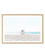 Lifeguard Tower | Bondi Art Print-PRINT-Olive et Oriel-Olive et Oriel-A5 | 5.8" x 8.3" | 14.8 x 21cm-Oak-With White Border-Buy-Australian-Art-Prints-Online-with-Olive-et-Oriel-Your-Artwork-Specialists-Austrailia-Decorate-With-Coastal-Photo-Wall-Art-Prints-From-Our-Beach-House-Artwork-Collection-Fine-Poster-and-Framed-Artwork