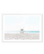 Lifeguard Tower | Bondi Art Print-PRINT-Olive et Oriel-Olive et Oriel-A5 | 5.8" x 8.3" | 14.8 x 21cm-White-With White Border-Buy-Australian-Art-Prints-Online-with-Olive-et-Oriel-Your-Artwork-Specialists-Austrailia-Decorate-With-Coastal-Photo-Wall-Art-Prints-From-Our-Beach-House-Artwork-Collection-Fine-Poster-and-Framed-Artwork