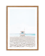Lifeguard Tower, Bondi PT Art Print-PRINT-Olive et Oriel-Olive et Oriel-50x70 cm | 19.6" x 27.5"-Walnut-With White Border-Buy-Australian-Art-Prints-Online-with-Olive-et-Oriel-Your-Artwork-Specialists-Austrailia-Decorate-With-Coastal-Photo-Wall-Art-Prints-From-Our-Beach-House-Artwork-Collection-Fine-Poster-and-Framed-Artwork