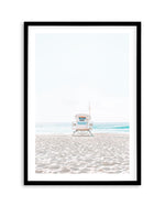 Lifeguard Tower, Bondi PT Art Print-PRINT-Olive et Oriel-Olive et Oriel-A5 | 5.8" x 8.3" | 14.8 x 21cm-Black-With White Border-Buy-Australian-Art-Prints-Online-with-Olive-et-Oriel-Your-Artwork-Specialists-Austrailia-Decorate-With-Coastal-Photo-Wall-Art-Prints-From-Our-Beach-House-Artwork-Collection-Fine-Poster-and-Framed-Artwork
