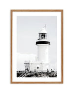 Lighthouse, Byron Bay | PT Art Print-PRINT-Olive et Oriel-Olive et Oriel-50x70 cm | 19.6" x 27.5"-Walnut-With White Border-Buy-Australian-Art-Prints-Online-with-Olive-et-Oriel-Your-Artwork-Specialists-Austrailia-Decorate-With-Coastal-Photo-Wall-Art-Prints-From-Our-Beach-House-Artwork-Collection-Fine-Poster-and-Framed-Artwork