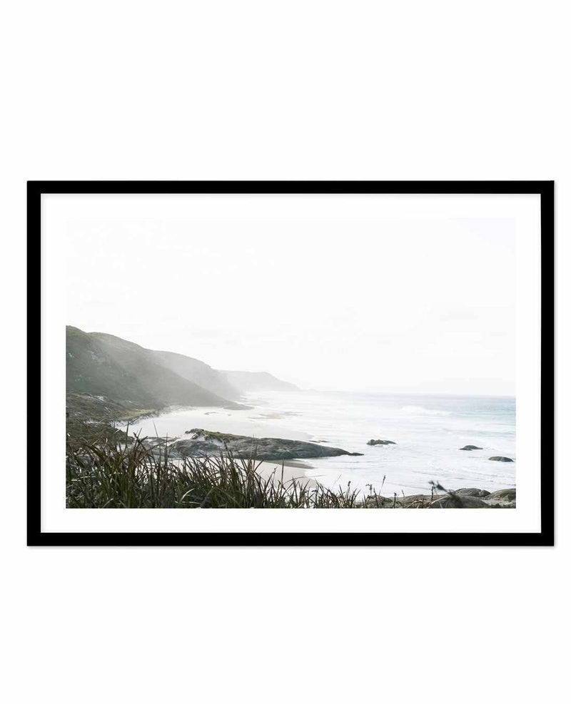 Lights Beach LS | Denmark WA Art Print-PRINT-Olive et Oriel-Olive et Oriel-A5 | 5.8" x 8.3" | 14.8 x 21cm-Black-With White Border-Buy-Australian-Art-Prints-Online-with-Olive-et-Oriel-Your-Artwork-Specialists-Austrailia-Decorate-With-Coastal-Photo-Wall-Art-Prints-From-Our-Beach-House-Artwork-Collection-Fine-Poster-and-Framed-Artwork