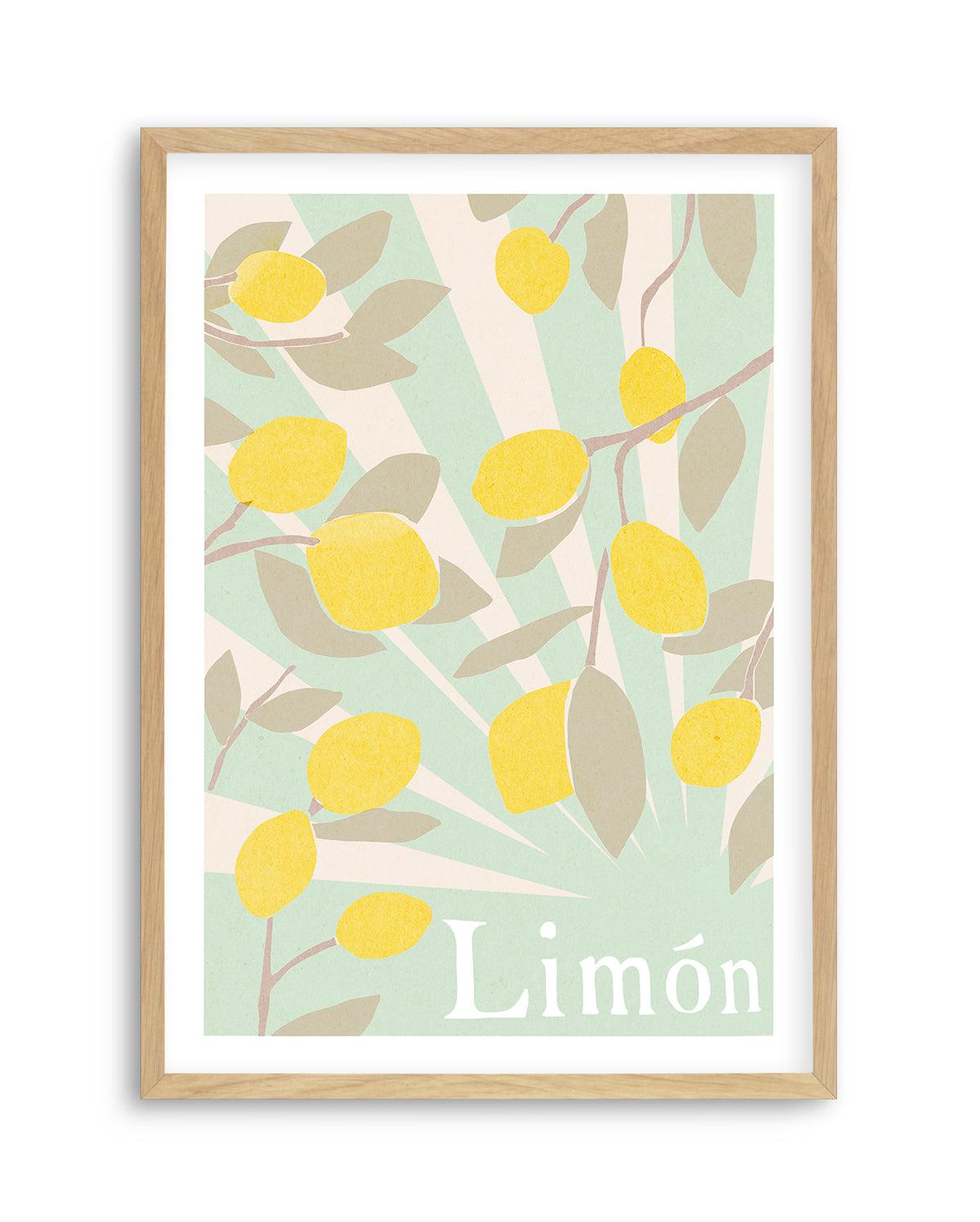 LimoˆšÃ‰ˆšÃ–n en Menta I Art Print-PRINT-Olive et Oriel-Olive et Oriel-A5 | 5.8" x 8.3" | 14.8 x 21cm-Oak-With White Border-Buy-Australian-Art-Prints-Online-with-Olive-et-Oriel-Your-Artwork-Specialists-Austrailia-Decorate-With-Coastal-Photo-Wall-Art-Prints-From-Our-Beach-House-Artwork-Collection-Fine-Poster-and-Framed-Artwork