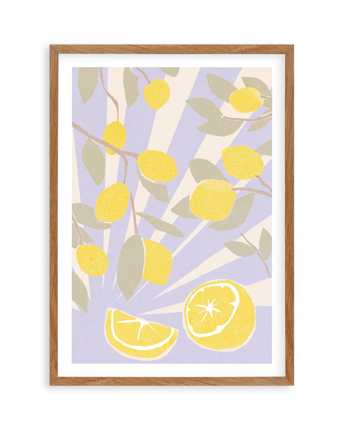 LimoˆšÃ‰ˆšÃ–n en Violeta II Art Print-PRINT-Olive et Oriel-Olive et Oriel-50x70 cm | 19.6" x 27.5"-Walnut-With White Border-Buy-Australian-Art-Prints-Online-with-Olive-et-Oriel-Your-Artwork-Specialists-Austrailia-Decorate-With-Coastal-Photo-Wall-Art-Prints-From-Our-Beach-House-Artwork-Collection-Fine-Poster-and-Framed-Artwork