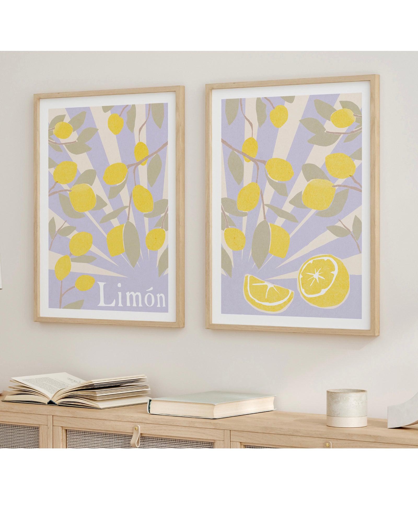 LimoˆšÃ‰ˆšÃ–n en Violeta II Art Print-PRINT-Olive et Oriel-Olive et Oriel-Buy-Australian-Art-Prints-Online-with-Olive-et-Oriel-Your-Artwork-Specialists-Austrailia-Decorate-With-Coastal-Photo-Wall-Art-Prints-From-Our-Beach-House-Artwork-Collection-Fine-Poster-and-Framed-Artwork