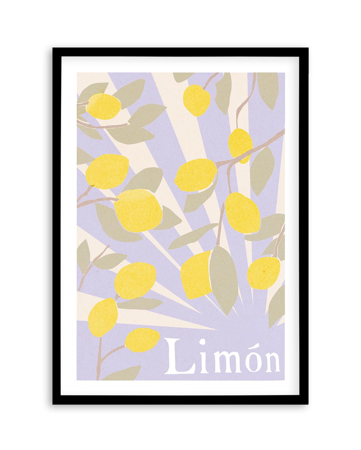 LimoˆšÃ‰ˆšÃ–n en Violeta I Art Print-PRINT-Olive et Oriel-Olive et Oriel-A5 | 5.8" x 8.3" | 14.8 x 21cm-Black-With White Border-Buy-Australian-Art-Prints-Online-with-Olive-et-Oriel-Your-Artwork-Specialists-Austrailia-Decorate-With-Coastal-Photo-Wall-Art-Prints-From-Our-Beach-House-Artwork-Collection-Fine-Poster-and-Framed-Artwork