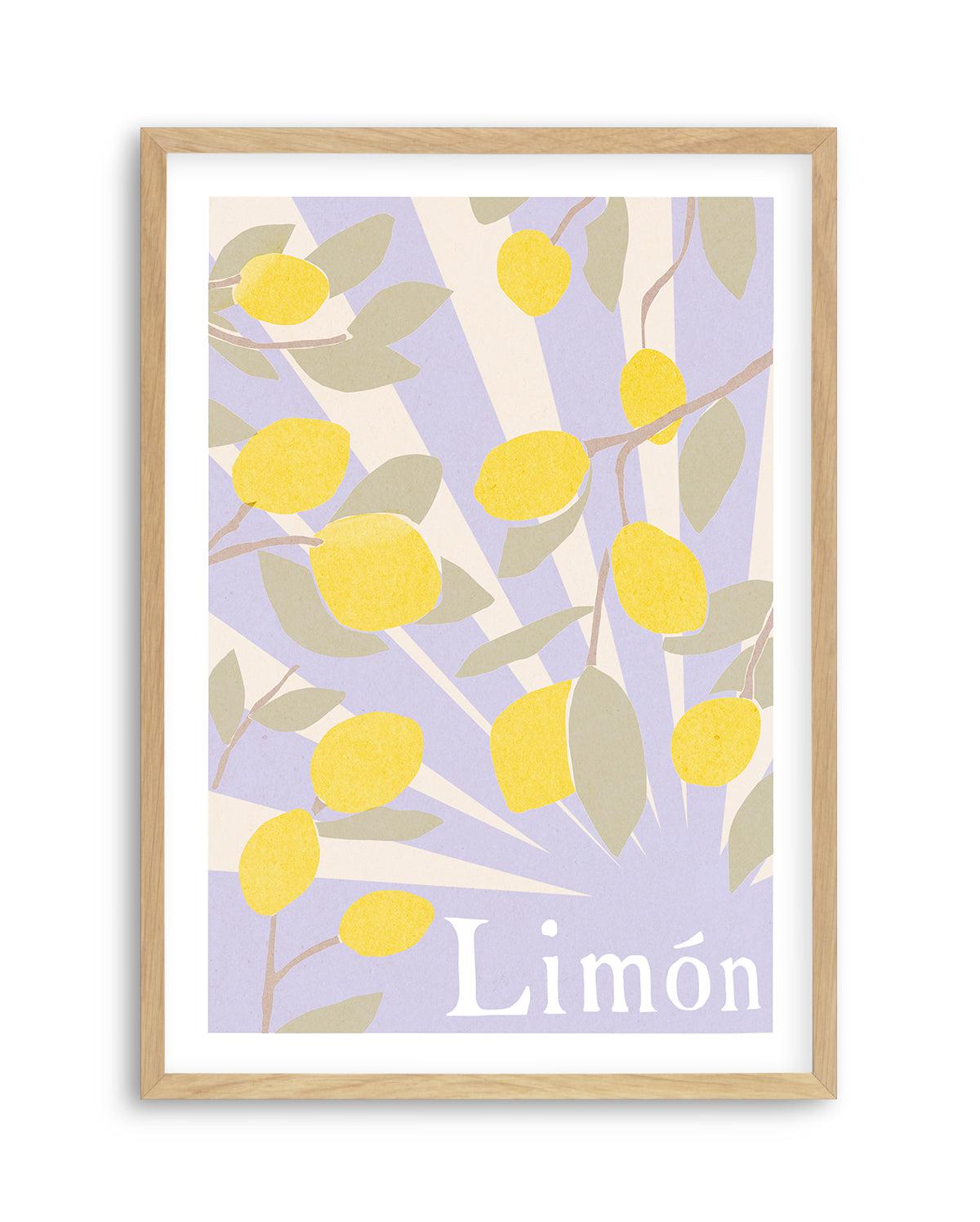 LimoˆšÃ‰ˆšÃ–n en Violeta I Art Print-PRINT-Olive et Oriel-Olive et Oriel-A5 | 5.8" x 8.3" | 14.8 x 21cm-Oak-With White Border-Buy-Australian-Art-Prints-Online-with-Olive-et-Oriel-Your-Artwork-Specialists-Austrailia-Decorate-With-Coastal-Photo-Wall-Art-Prints-From-Our-Beach-House-Artwork-Collection-Fine-Poster-and-Framed-Artwork