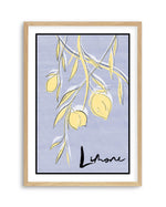 Limone Art Print-PRINT-Olive et Oriel-Olive et Oriel-A5 | 5.8" x 8.3" | 14.8 x 21cm-Oak-With White Border-Buy-Australian-Art-Prints-Online-with-Olive-et-Oriel-Your-Artwork-Specialists-Austrailia-Decorate-With-Coastal-Photo-Wall-Art-Prints-From-Our-Beach-House-Artwork-Collection-Fine-Poster-and-Framed-Artwork