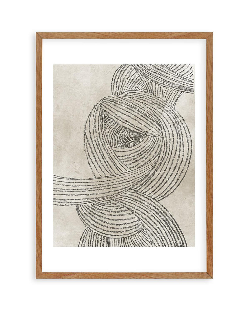 Linear Waves in Sage I Art Print-PRINT-Olive et Oriel-Olive et Oriel-50x70 cm | 19.6" x 27.5"-Walnut-With White Border-Buy-Australian-Art-Prints-Online-with-Olive-et-Oriel-Your-Artwork-Specialists-Austrailia-Decorate-With-Coastal-Photo-Wall-Art-Prints-From-Our-Beach-House-Artwork-Collection-Fine-Poster-and-Framed-Artwork