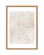 Linear Waves in Sand II Art Print-PRINT-Olive et Oriel-Olive et Oriel-50x70 cm | 19.6" x 27.5"-Walnut-With White Border-Buy-Australian-Art-Prints-Online-with-Olive-et-Oriel-Your-Artwork-Specialists-Austrailia-Decorate-With-Coastal-Photo-Wall-Art-Prints-From-Our-Beach-House-Artwork-Collection-Fine-Poster-and-Framed-Artwork
