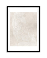 Linear Waves in Sand III Art Print-PRINT-Olive et Oriel-Olive et Oriel-A5 | 5.8" x 8.3" | 14.8 x 21cm-Black-With White Border-Buy-Australian-Art-Prints-Online-with-Olive-et-Oriel-Your-Artwork-Specialists-Austrailia-Decorate-With-Coastal-Photo-Wall-Art-Prints-From-Our-Beach-House-Artwork-Collection-Fine-Poster-and-Framed-Artwork