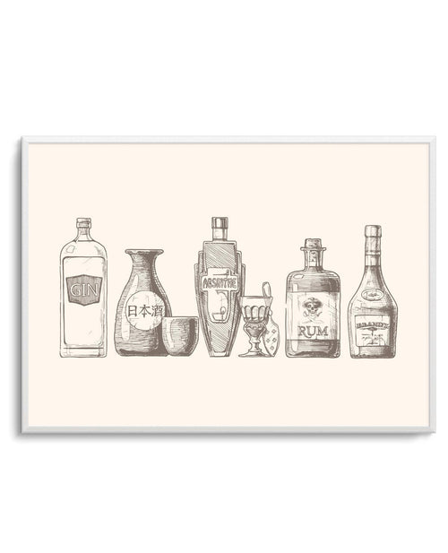 Liquor Cabinet Art Print-PRINT-Olive et Oriel-Olive et Oriel-Buy-Australian-Art-Prints-Online-with-Olive-et-Oriel-Your-Artwork-Specialists-Austrailia-Decorate-With-Coastal-Photo-Wall-Art-Prints-From-Our-Beach-House-Artwork-Collection-Fine-Poster-and-Framed-Artwork