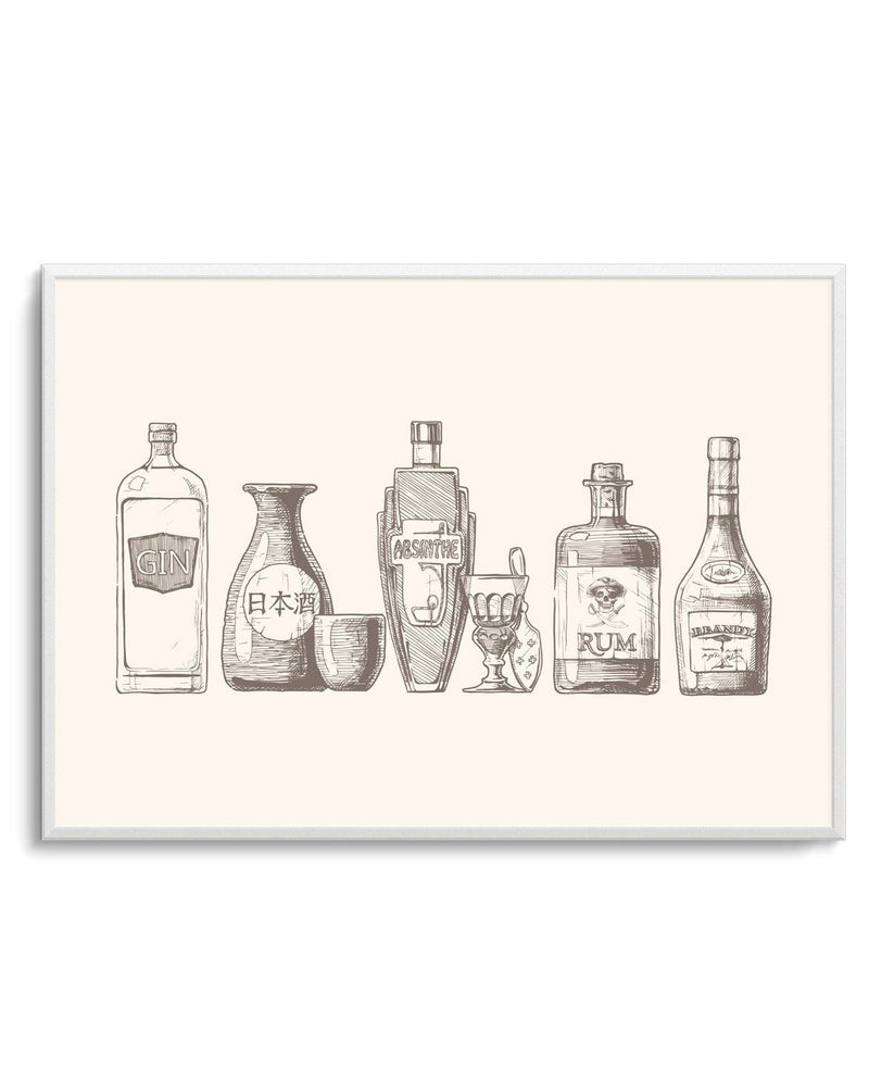 Liquor Cabinet Art Print-PRINT-Olive et Oriel-Olive et Oriel-Buy-Australian-Art-Prints-Online-with-Olive-et-Oriel-Your-Artwork-Specialists-Austrailia-Decorate-With-Coastal-Photo-Wall-Art-Prints-From-Our-Beach-House-Artwork-Collection-Fine-Poster-and-Framed-Artwork