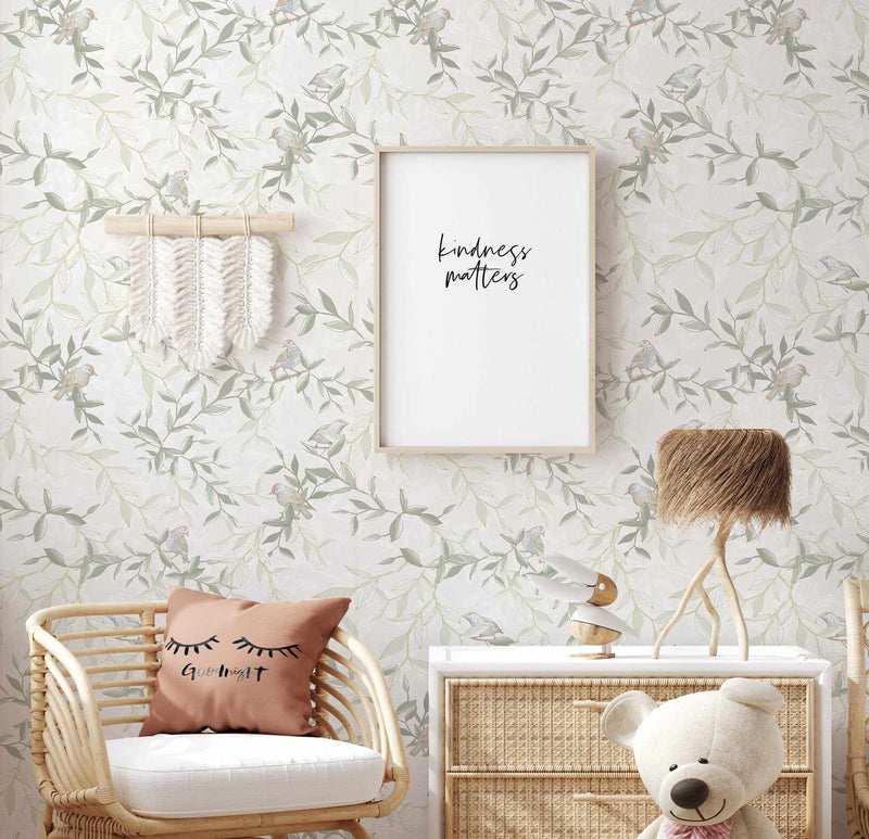Nursery Wallpaper Peel and Stick  Traditional Options  Timberlea  Interiors