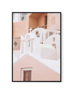 Little Blue Bell | Santorini | Framed Canvas-Shop Greece Wall Art Prints Online with Olive et Oriel - Our collection of Greek Islands art prints offer unique wall art including blue domes of Santorini in Oia, mediterranean sea prints and incredible posters from Milos and other Greece landscape photography - this collection will add mediterranean blue to your home, perfect for updating the walls in coastal, beach house style. There is Greece art on canvas and extra large wall art with fast, free 