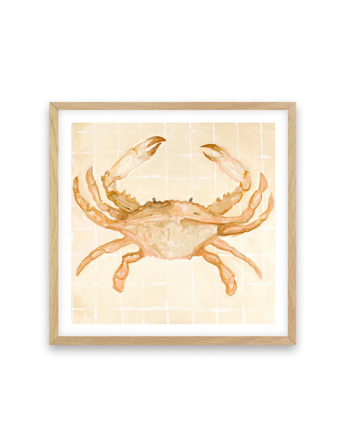 Little Bohemian Crab by Natalie Jane Art Print