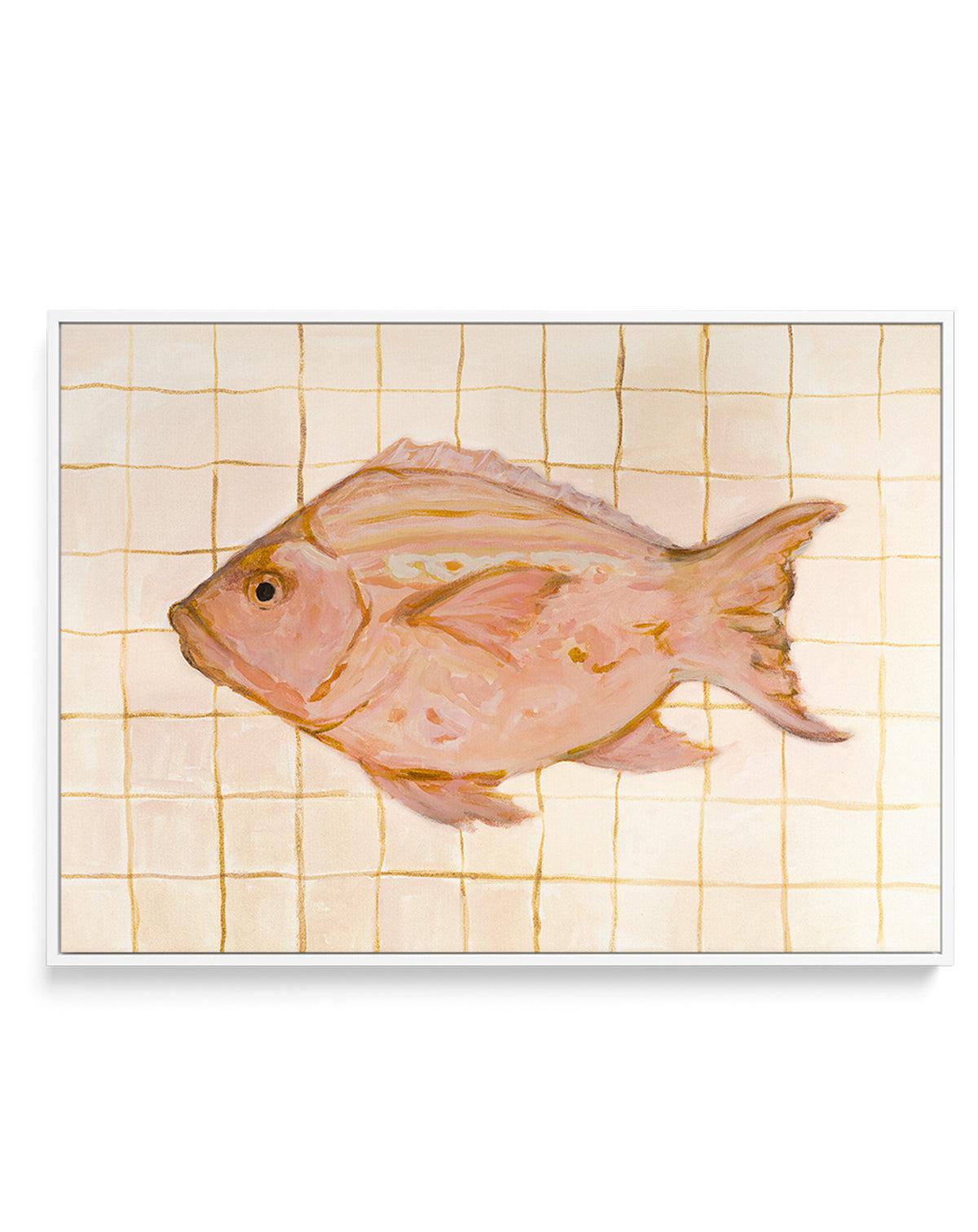 Little Bohemian Fish I by Natalie Jane | Framed Canvas Art Print