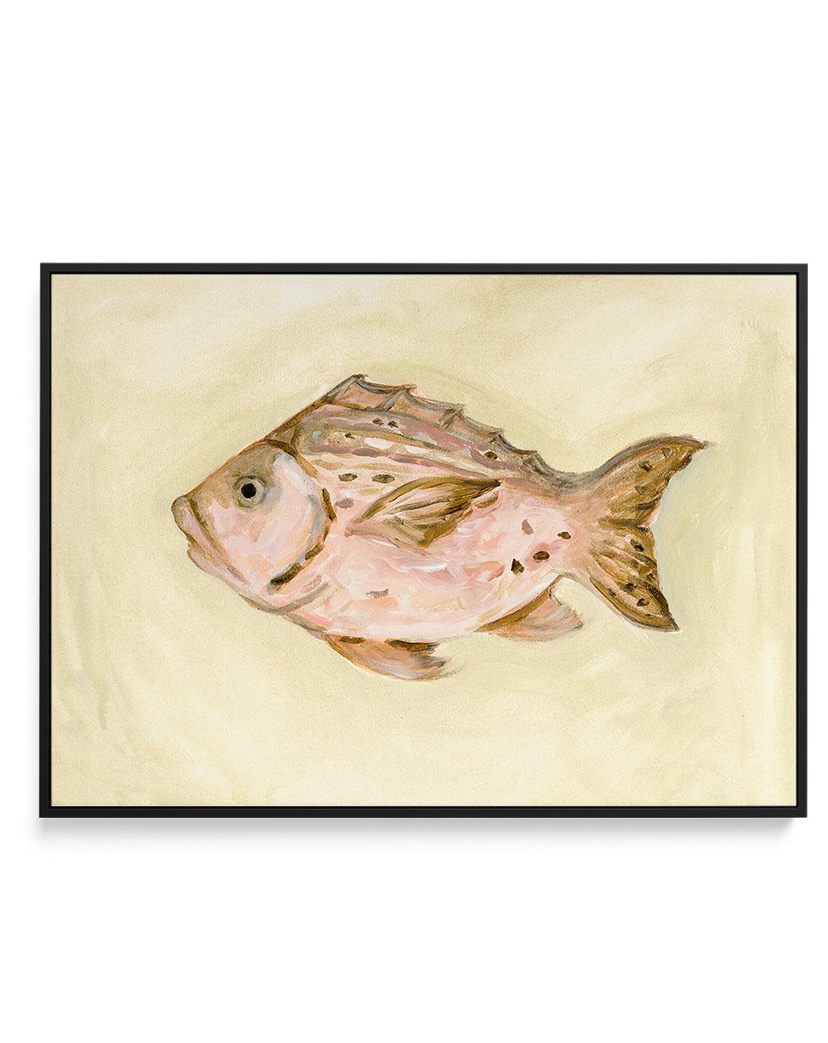 Little Bohemian Fish II by Natalie Jane | Framed Canvas Art Print