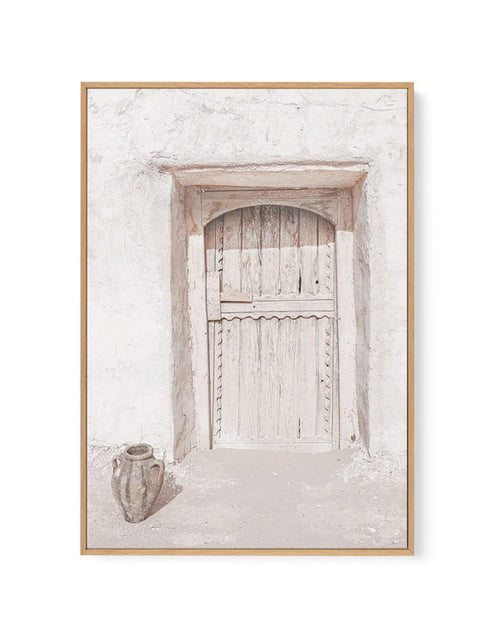 Little Moroccan Door | Framed Canvas-Shop Australian Art Prints Online with Olive et Oriel - Our collection of Moroccan art prints offer unique wall art including moroccan arches and pink morocco doors of marrakech - this collection will add soft feminine colour to your walls and some may say bohemian style. These traditional morocco landscape photography includes desert scenes of palm trees and camel art prints - there is art on canvas and extra large wall art with fast, free shipping across Au