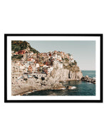 Little Village Italy by Jovani Demetrie Art Print-PRINT-Olive et Oriel-Jovani Demetrie-A5 | 5.8" x 8.3" | 14.8 x 21cm-Black-With White Border-Buy-Australian-Art-Prints-Online-with-Olive-et-Oriel-Your-Artwork-Specialists-Austrailia-Decorate-With-Coastal-Photo-Wall-Art-Prints-From-Our-Beach-House-Artwork-Collection-Fine-Poster-and-Framed-Artwork