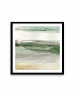 Look Out II Art Print-PRINT-Order sage mint green framed abstract painting wall art prints online with Olive et Oriel Australia
