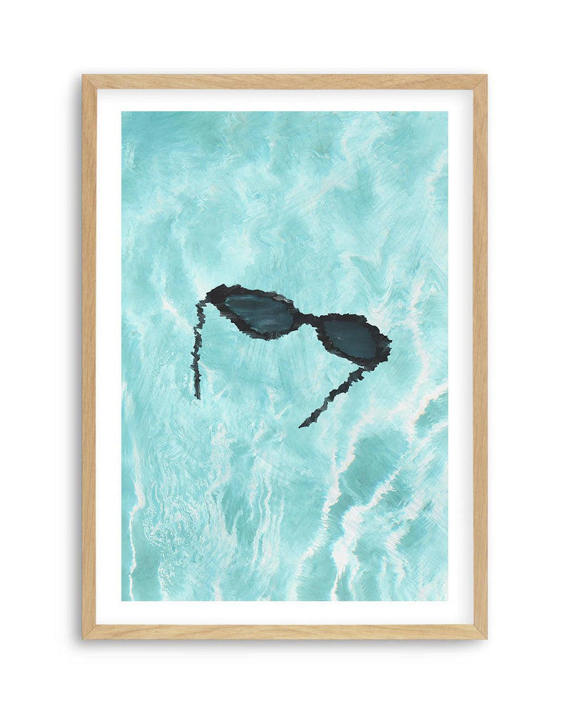 Lost in Paradise Art Print-PRINT-Olive et Oriel-Kristin-A5 | 5.8" x 8.3" | 14.8 x 21cm-Oak-With White Border-Buy-Australian-Art-Prints-Online-with-Olive-et-Oriel-Your-Artwork-Specialists-Austrailia-Decorate-With-Coastal-Photo-Wall-Art-Prints-From-Our-Beach-House-Artwork-Collection-Fine-Poster-and-Framed-Artwork