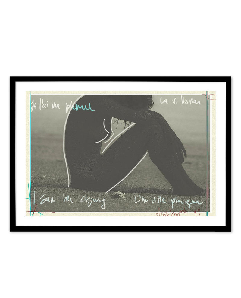 Love Letters by Mario Stefanelli Art Print-PRINT-Olive et Oriel-Mario Stefanelli-A5 | 5.8" x 8.3" | 14.8 x 21cm-Black-With White Border-Buy-Australian-Art-Prints-Online-with-Olive-et-Oriel-Your-Artwork-Specialists-Austrailia-Decorate-With-Coastal-Photo-Wall-Art-Prints-From-Our-Beach-House-Artwork-Collection-Fine-Poster-and-Framed-Artwork
