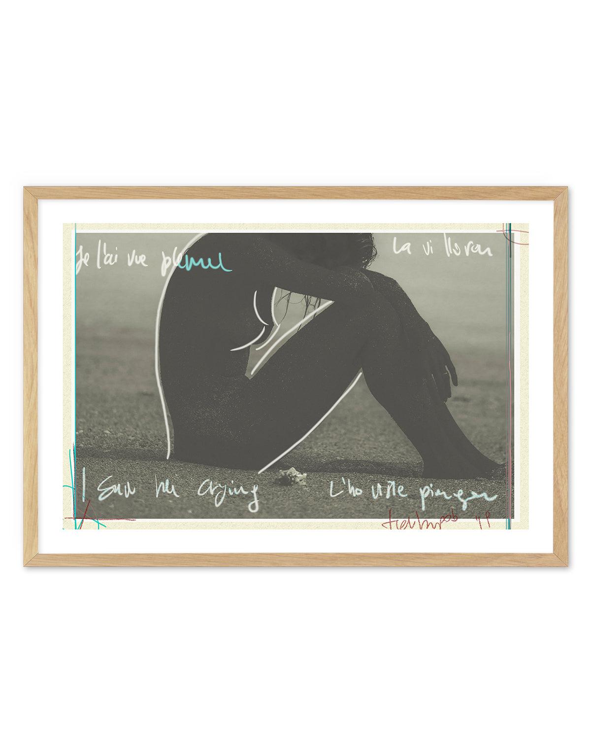 Love Letters by Mario Stefanelli Art Print-PRINT-Olive et Oriel-Mario Stefanelli-A5 | 5.8" x 8.3" | 14.8 x 21cm-Oak-With White Border-Buy-Australian-Art-Prints-Online-with-Olive-et-Oriel-Your-Artwork-Specialists-Austrailia-Decorate-With-Coastal-Photo-Wall-Art-Prints-From-Our-Beach-House-Artwork-Collection-Fine-Poster-and-Framed-Artwork