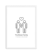 Love Wins Couple Print Art Print-PRINT-Olive et Oriel-Olive et Oriel-A5 | 5.8" x 8.3" | 14.8 x 21cm-White-With White Border-Buy-Australian-Art-Prints-Online-with-Olive-et-Oriel-Your-Artwork-Specialists-Austrailia-Decorate-With-Coastal-Photo-Wall-Art-Prints-From-Our-Beach-House-Artwork-Collection-Fine-Poster-and-Framed-Artwork