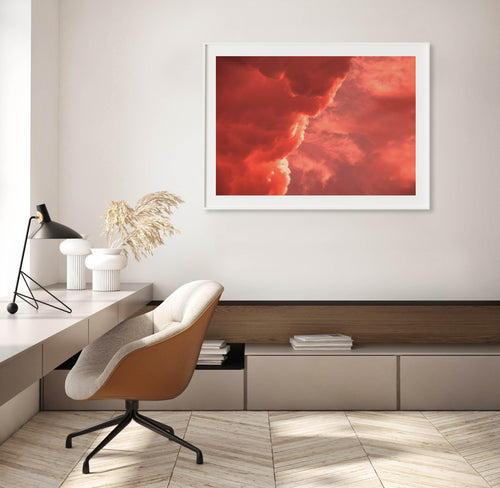 Love Storm by Mario Stefanelli Art Print-PRINT-Olive et Oriel-Mario Stefanelli-Buy-Australian-Art-Prints-Online-with-Olive-et-Oriel-Your-Artwork-Specialists-Austrailia-Decorate-With-Coastal-Photo-Wall-Art-Prints-From-Our-Beach-House-Artwork-Collection-Fine-Poster-and-Framed-Artwork