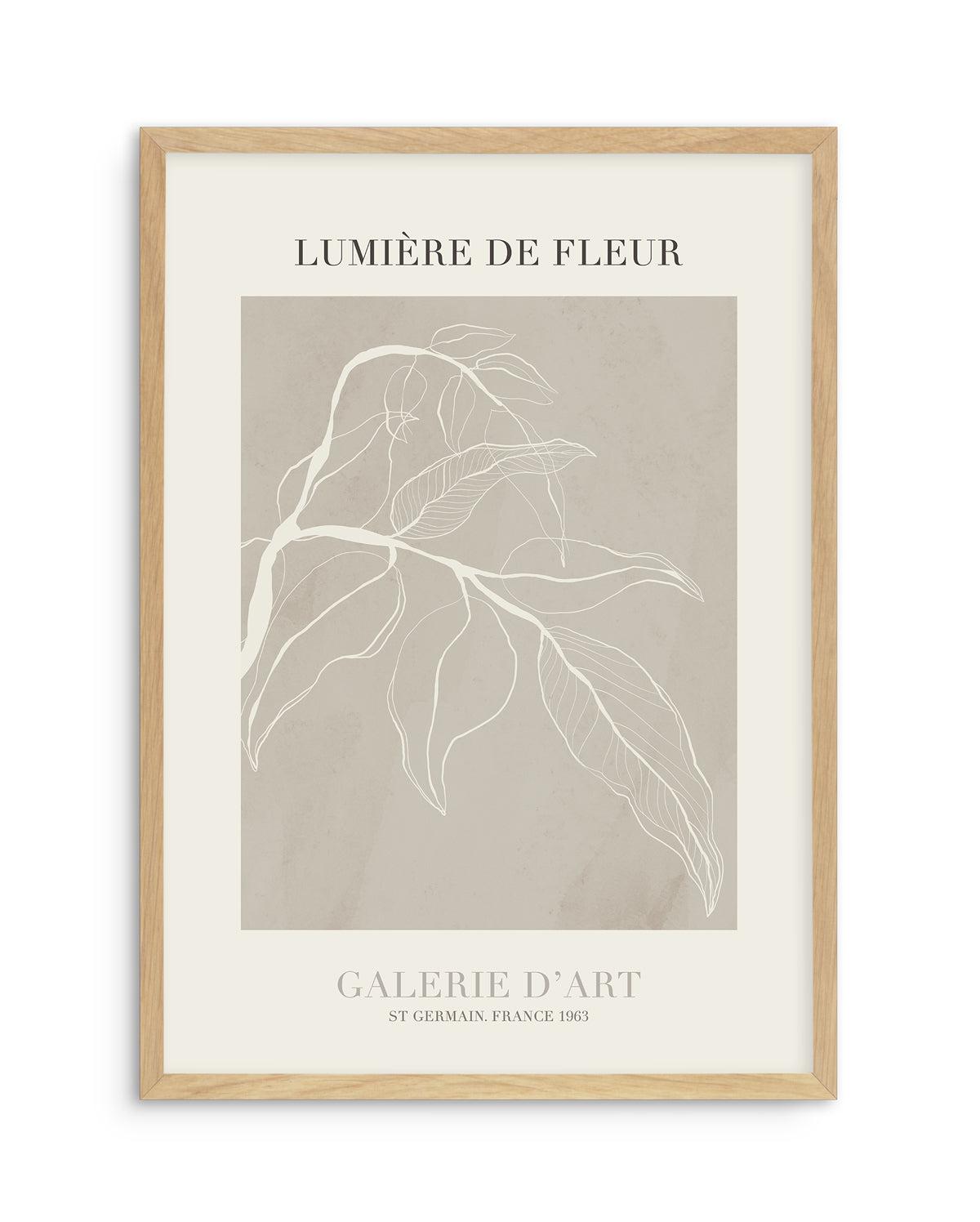 Lumiere De Fleur I Art Print-PRINT-Olive et Oriel-Olive et Oriel-A5 | 5.8" x 8.3" | 14.8 x 21cm-Oak-With White Border-Buy-Australian-Art-Prints-Online-with-Olive-et-Oriel-Your-Artwork-Specialists-Austrailia-Decorate-With-Coastal-Photo-Wall-Art-Prints-From-Our-Beach-House-Artwork-Collection-Fine-Poster-and-Framed-Artwork