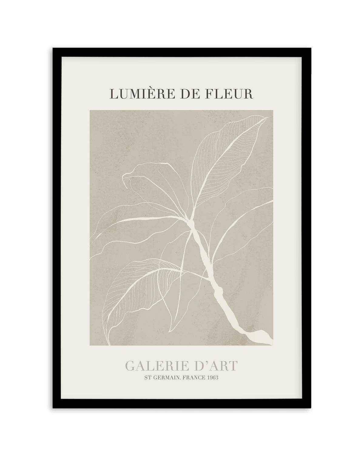 Lumiere De Fleur II Art Print-PRINT-Olive et Oriel-Olive et Oriel-A5 | 5.8" x 8.3" | 14.8 x 21cm-Black-With White Border-Buy-Australian-Art-Prints-Online-with-Olive-et-Oriel-Your-Artwork-Specialists-Austrailia-Decorate-With-Coastal-Photo-Wall-Art-Prints-From-Our-Beach-House-Artwork-Collection-Fine-Poster-and-Framed-Artwork