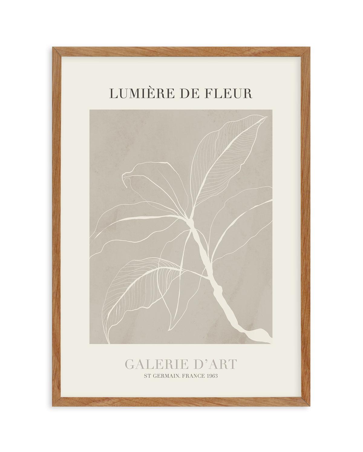 Lumiere De Fleur II Art Print-PRINT-Olive et Oriel-Olive et Oriel-50x70 cm | 19.6" x 27.5"-Walnut-With White Border-Buy-Australian-Art-Prints-Online-with-Olive-et-Oriel-Your-Artwork-Specialists-Austrailia-Decorate-With-Coastal-Photo-Wall-Art-Prints-From-Our-Beach-House-Artwork-Collection-Fine-Poster-and-Framed-Artwork