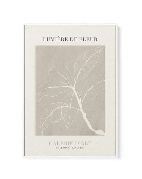 Lumiere De Fleur II | Framed Canvas-CANVAS-You can shop wall art online with Olive et Oriel for everything from abstract art to fun kids wall art. Our beautiful modern art prints and canvas art are available from large canvas prints to wall art paintings and our proudly Australian artwork collection offers only the highest quality framed large wall art and canvas art Australia - You can buy fashion photography prints or Hampton print posters and paintings on canvas from Olive et Oriel and have t