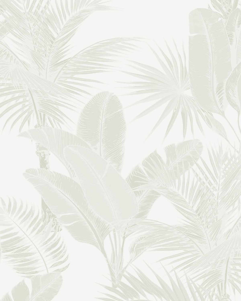 Tropical Line Wallpaper  Neutral Reverse By Stacey Bigg  Luxe Walls   Removable Wallpapers