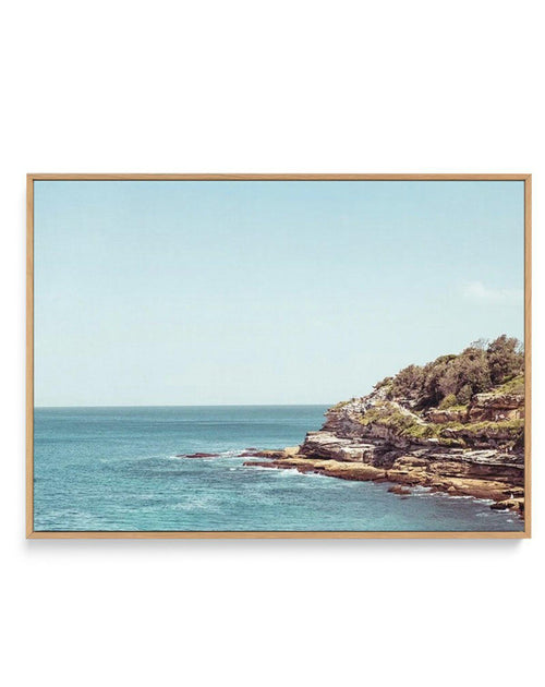 Mackenzies Point | Bondi | Framed Canvas-CANVAS-You can shop wall art online with Olive et Oriel for everything from abstract art to fun kids wall art. Our beautiful modern art prints and canvas art are available from large canvas prints to wall art paintings and our proudly Australian artwork collection offers only the highest quality framed large wall art and canvas art Australia - You can buy fashion photography prints or Hampton print posters and paintings on canvas from Olive et Oriel and h