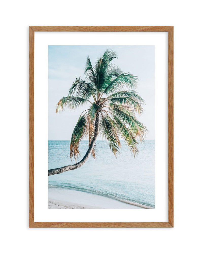SHOP Maldivian Palm No 1 | Bent Palm Tree Art Print or Poster – Olive ...