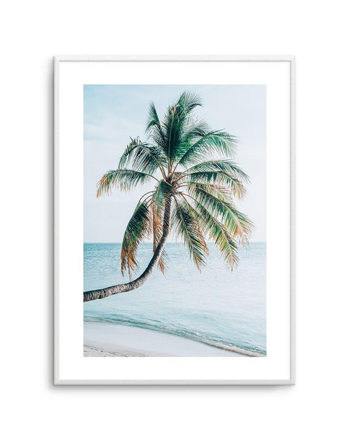 Maldivian Palm I Art Print-PRINT-Olive et Oriel-Olive et Oriel-A5 | 5.8" x 8.3" | 14.8 x 21cm-Unframed Art Print-With White Border-Buy-Australian-Art-Prints-Online-with-Olive-et-Oriel-Your-Artwork-Specialists-Austrailia-Decorate-With-Coastal-Photo-Wall-Art-Prints-From-Our-Beach-House-Artwork-Collection-Fine-Poster-and-Framed-Artwork