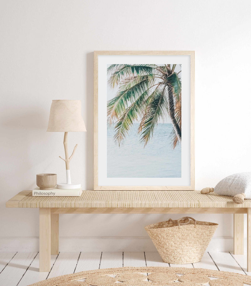 Maldivian Palm II Art Print-PRINT-Olive et Oriel-Olive et Oriel-Buy-Australian-Art-Prints-Online-with-Olive-et-Oriel-Your-Artwork-Specialists-Austrailia-Decorate-With-Coastal-Photo-Wall-Art-Prints-From-Our-Beach-House-Artwork-Collection-Fine-Poster-and-Framed-Artwork