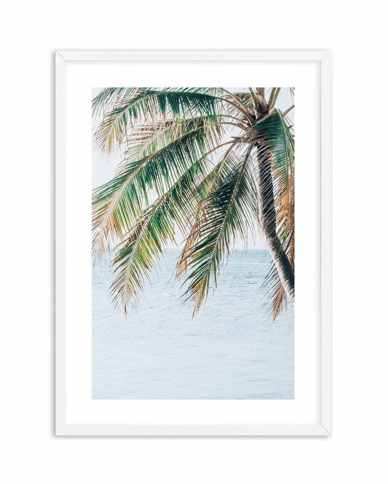 Maldivian Palm II Art Print-PRINT-Olive et Oriel-Olive et Oriel-A5 | 5.8" x 8.3" | 14.8 x 21cm-White-With White Border-Buy-Australian-Art-Prints-Online-with-Olive-et-Oriel-Your-Artwork-Specialists-Austrailia-Decorate-With-Coastal-Photo-Wall-Art-Prints-From-Our-Beach-House-Artwork-Collection-Fine-Poster-and-Framed-Artwork