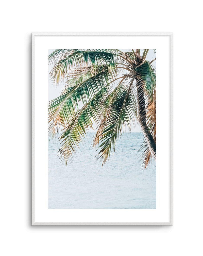 SHOP Maldivian Palm No 2 | Bent Palm Tree Art Print or Poster – Olive ...