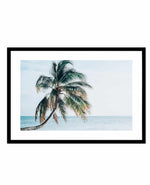 Maldivian Palm | LS Art Print-PRINT-Olive et Oriel-Olive et Oriel-A5 | 5.8" x 8.3" | 14.8 x 21cm-Black-With White Border-Buy-Australian-Art-Prints-Online-with-Olive-et-Oriel-Your-Artwork-Specialists-Austrailia-Decorate-With-Coastal-Photo-Wall-Art-Prints-From-Our-Beach-House-Artwork-Collection-Fine-Poster-and-Framed-Artwork