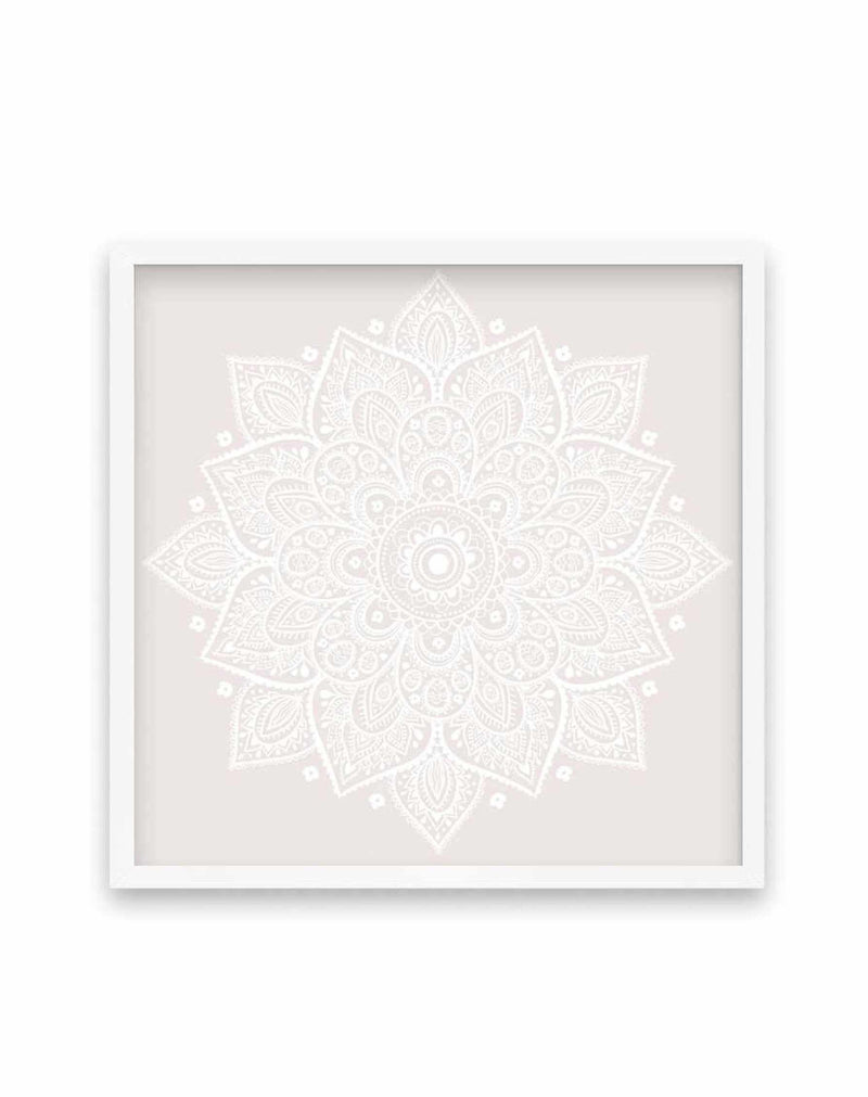 Mandala | Muted Blush SQ Art Print-Buy-Bohemian-Wall-Art-Print-And-Boho-Pictures-from-Olive-et-Oriel-Bohemian-Wall-Art-Print-And-Boho-Pictures-And-Also-Boho-Abstract-Art-Paintings-On-Canvas-For-A-Girls-Bedroom-Wall-Decor-Collection-of-Boho-Style-Feminine-Art-Poster-and-Framed-Artwork-Update-Your-Home-Decorating-Style-With-These-Beautiful-Wall-Art-Prints-Australia