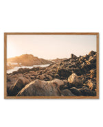 Margaret River Rocks | LS Art Print-PRINT-Olive et Oriel-Olive et Oriel-50x70 cm | 19.6" x 27.5"-Walnut-With White Border-Buy-Australian-Art-Prints-Online-with-Olive-et-Oriel-Your-Artwork-Specialists-Austrailia-Decorate-With-Coastal-Photo-Wall-Art-Prints-From-Our-Beach-House-Artwork-Collection-Fine-Poster-and-Framed-Artwork